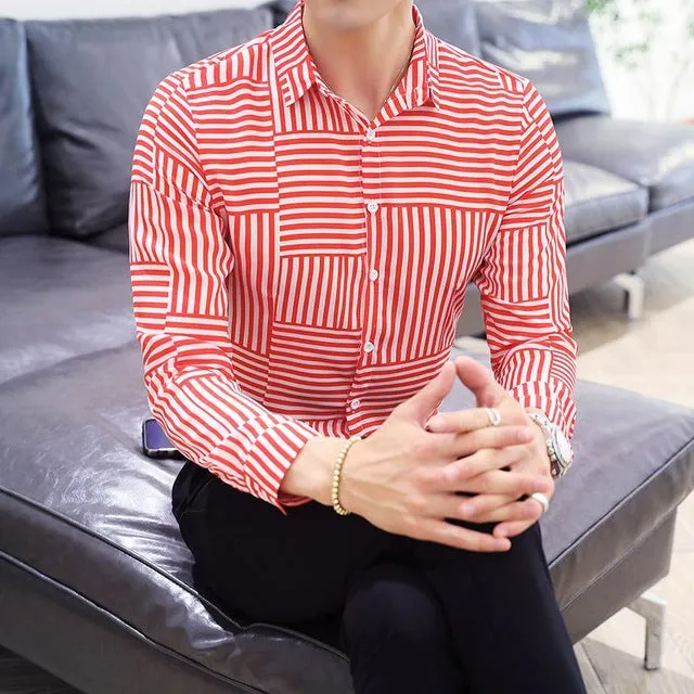 Wedding Shirt Spring Autumn Long Sleeve