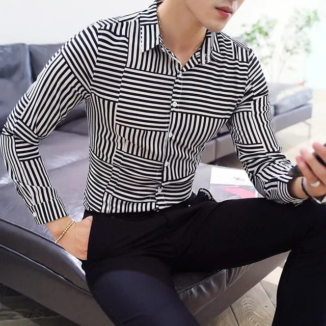 Wedding Shirt Spring Autumn Long Sleeve