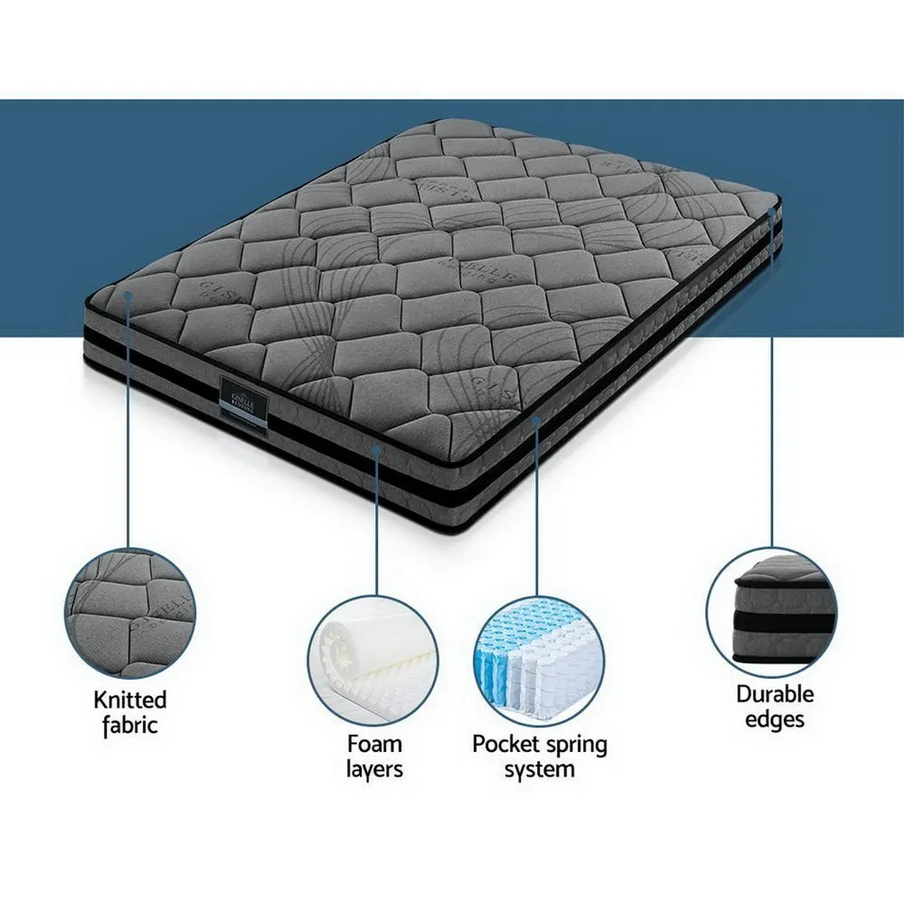 Wendell Pocket Spring Mattress 22cm Thick - Queen