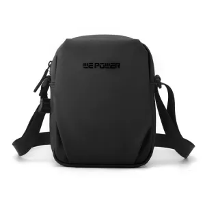 WEPOWER Mini Casual Crossbody Bag Lightweight Single Shoulder Cell Phone Bag(Black)