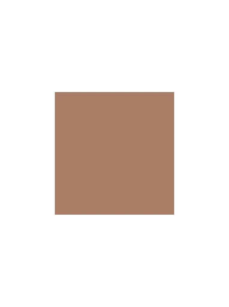 WES Casuals Solid Brown Slim-Fit Blended Linen Shirt