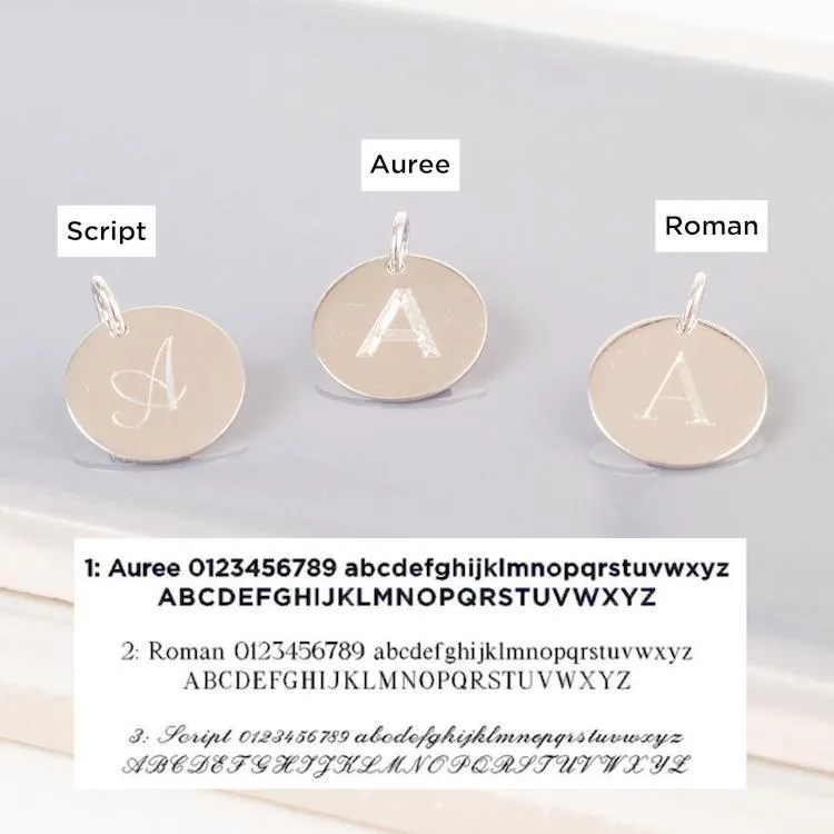 Westwick Yellow Gold Vermeil Disc Pendant