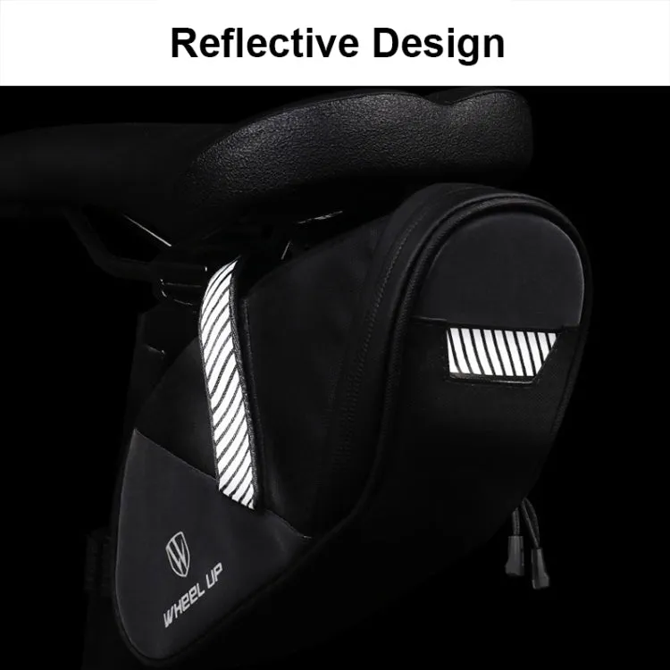 WHEEL UP C16 Outdoor Cycling Waterproof Cushion Bag Bicycle Tail Bag, Size: L