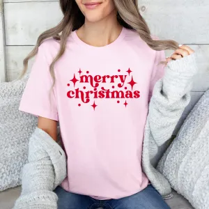 Whimsical Merry Christmas | Short Sleeve Graphic Tee