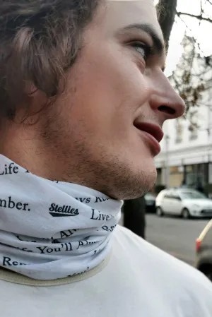 White Buff with Black