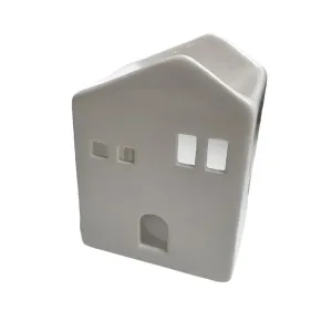 White House Wax Melter / Oil Burner - Perfect for Home Decor - Ceramic