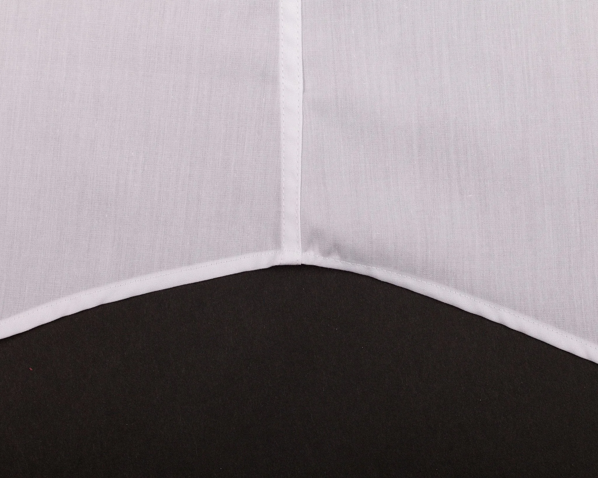 White Solid Poplin Formal Business Dress Shirt Double French Cuffs
