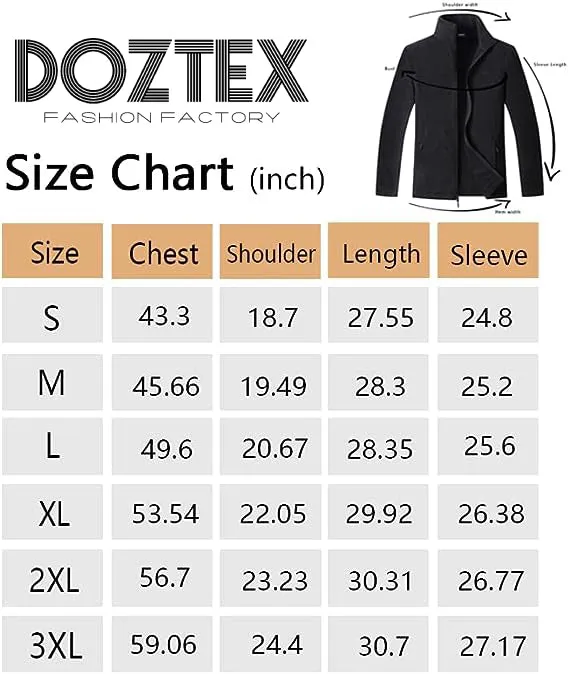 Wholesale Men's Full Zip Thermal Jackets With Pockets Soft Polar Fleece Coat - Brown