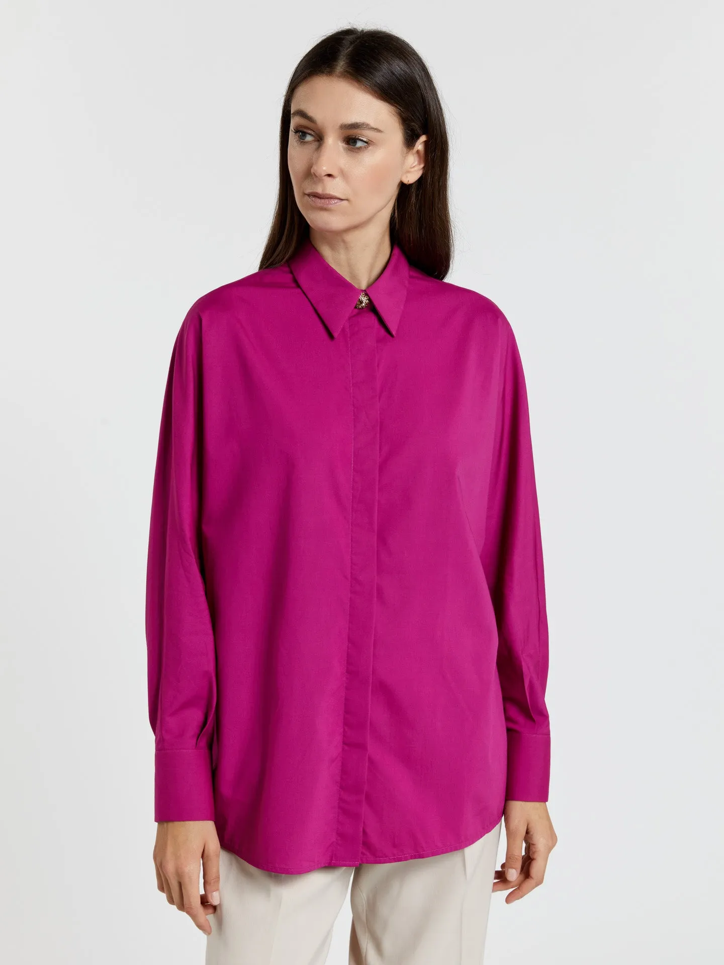 Wide fit shirt