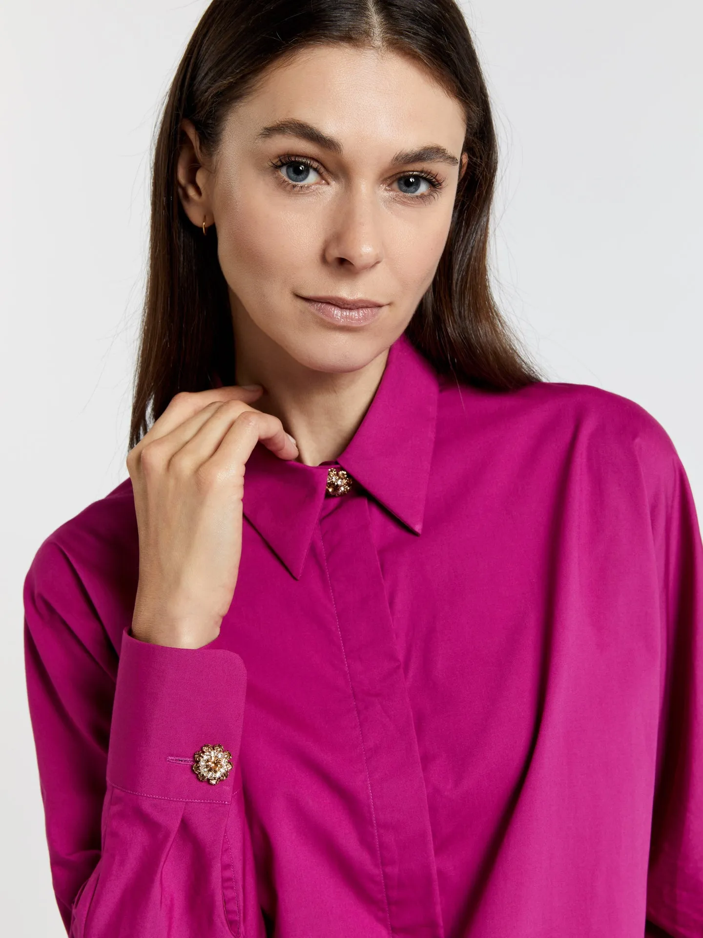 Wide fit shirt