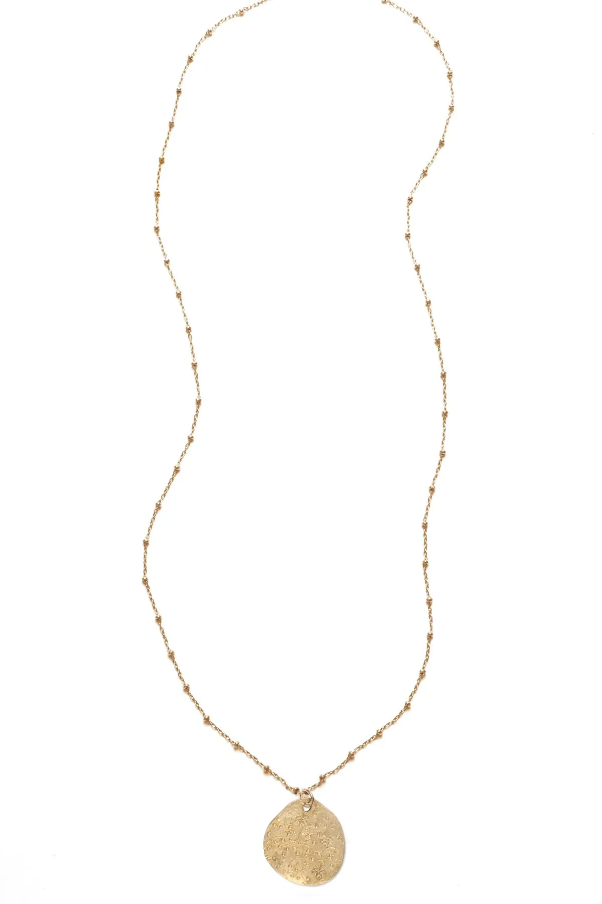 Wildflower Necklace | Bronze