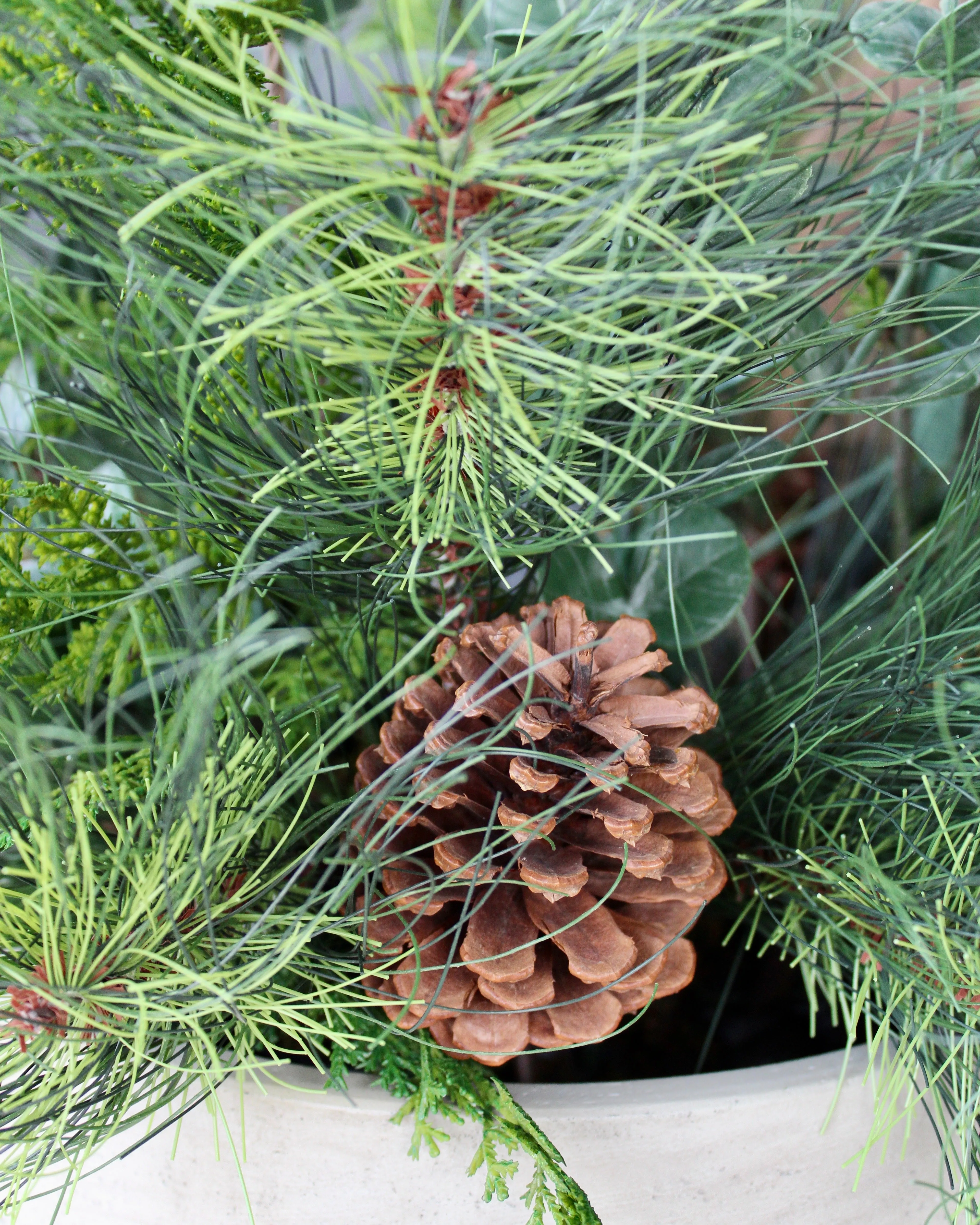 Winter Foliage “Drop-In” Arrangement