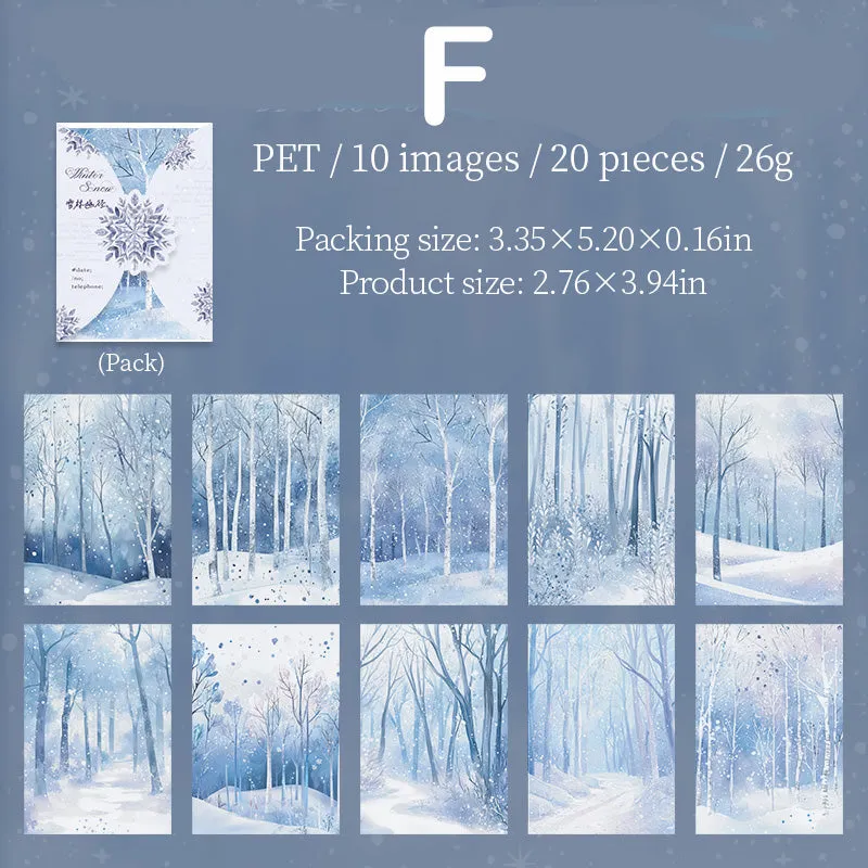 Winter Snow Sticker