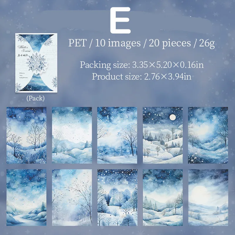 Winter Snow Sticker