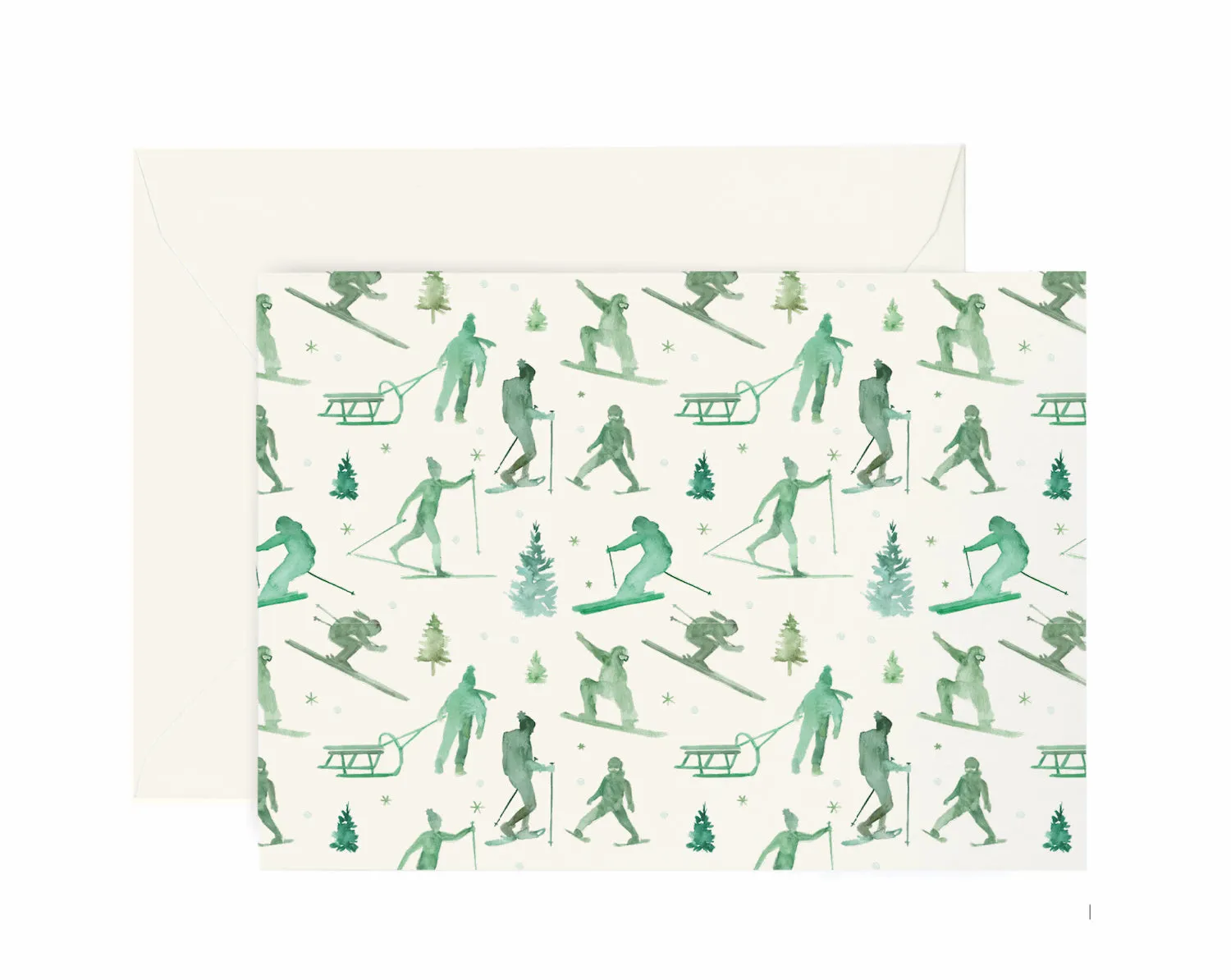 Winter Vacation Card