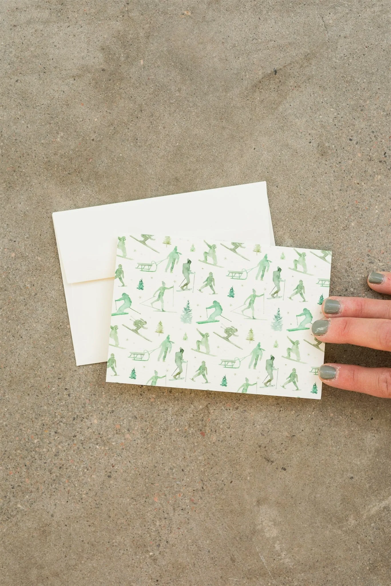 Winter Vacation Card