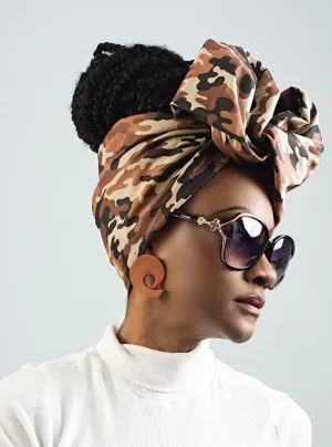 Wired Wrap - Nyasha Camo Brown