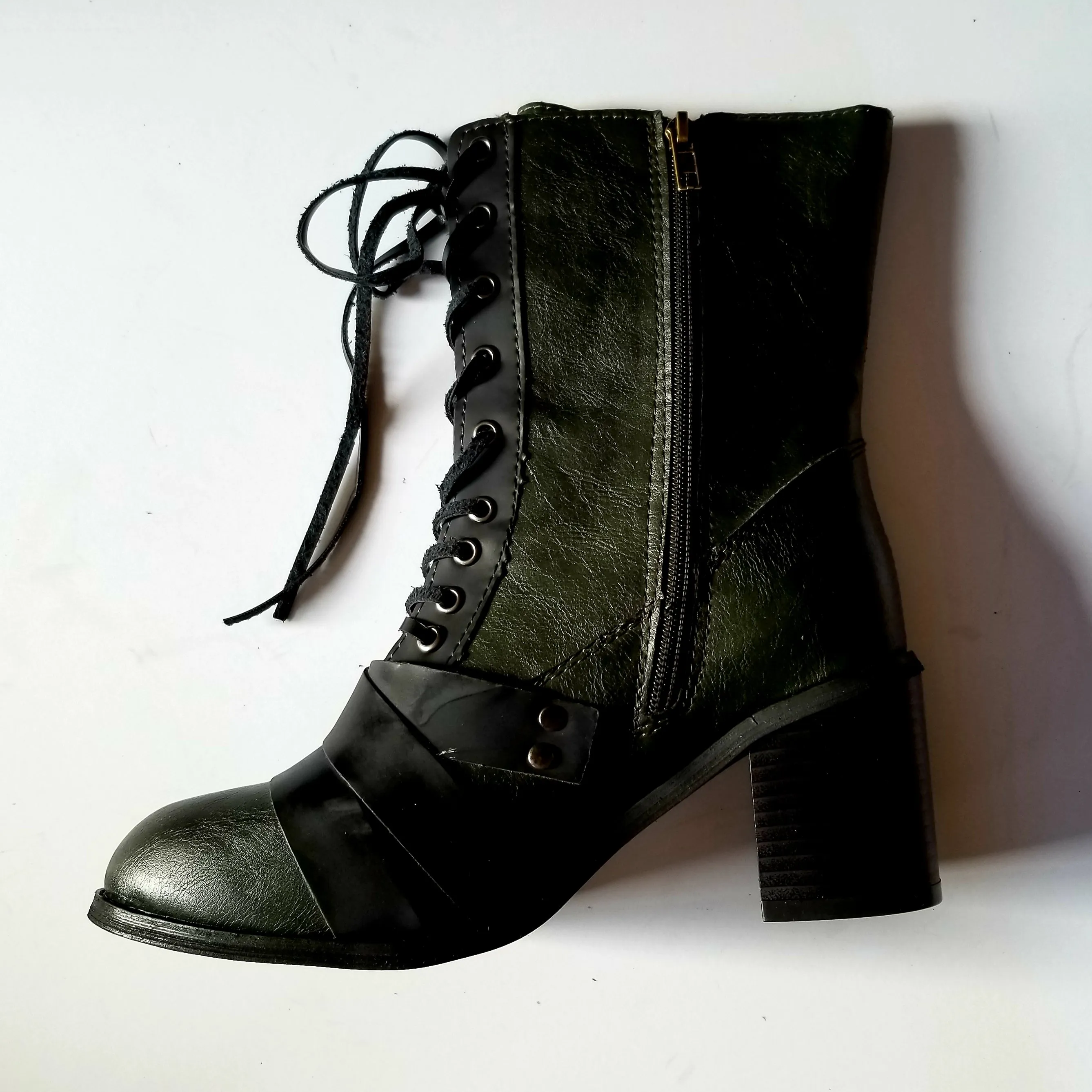 Witchy Broom Rider Witch Boot, Witchy Boots, Witch Shoes, Witchy Clothing, Witch Laceup Boots, Boots, Witch, Occult, Boho Chic
