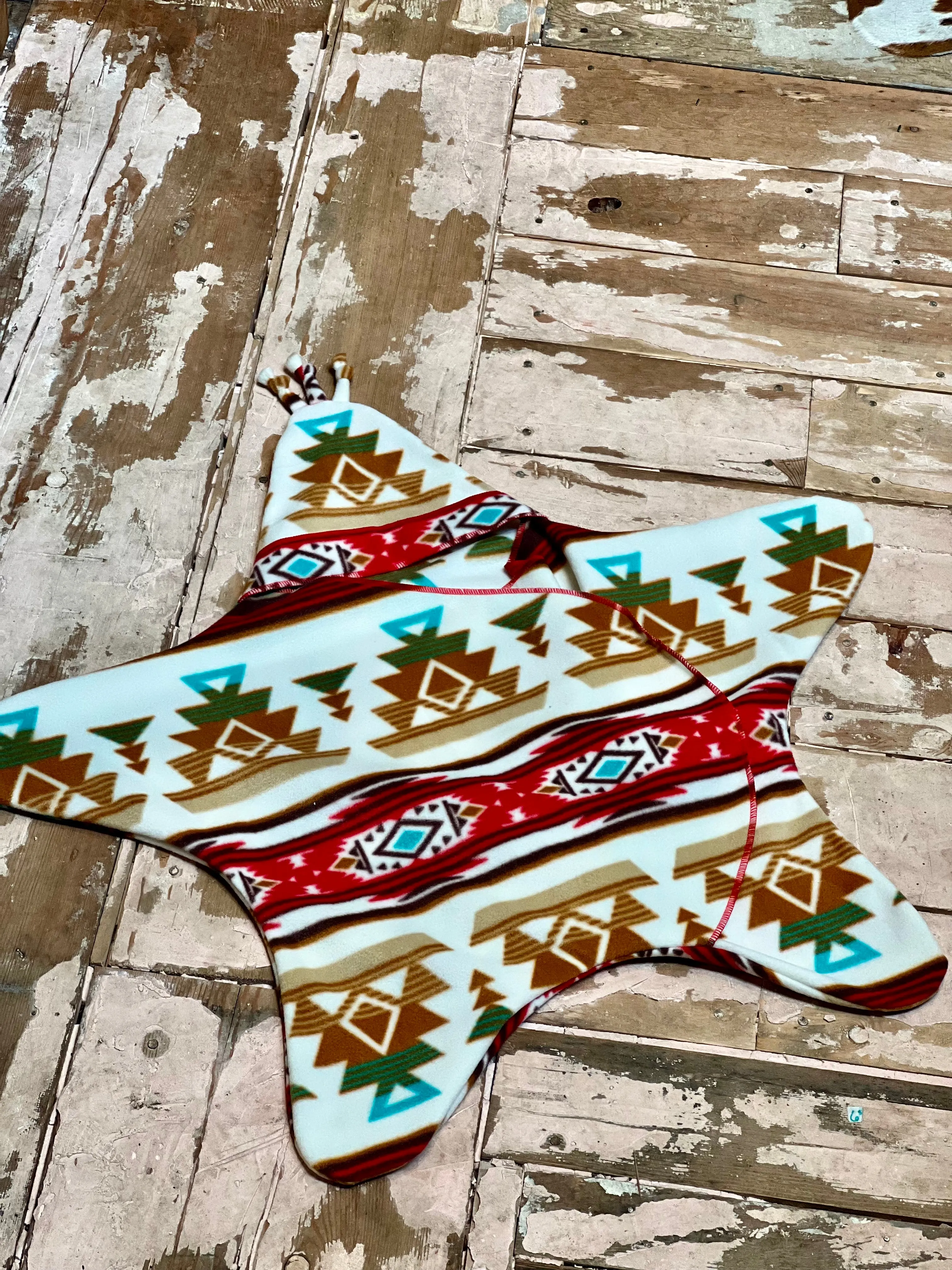 Wolfe Fleece Baby Star Bunting