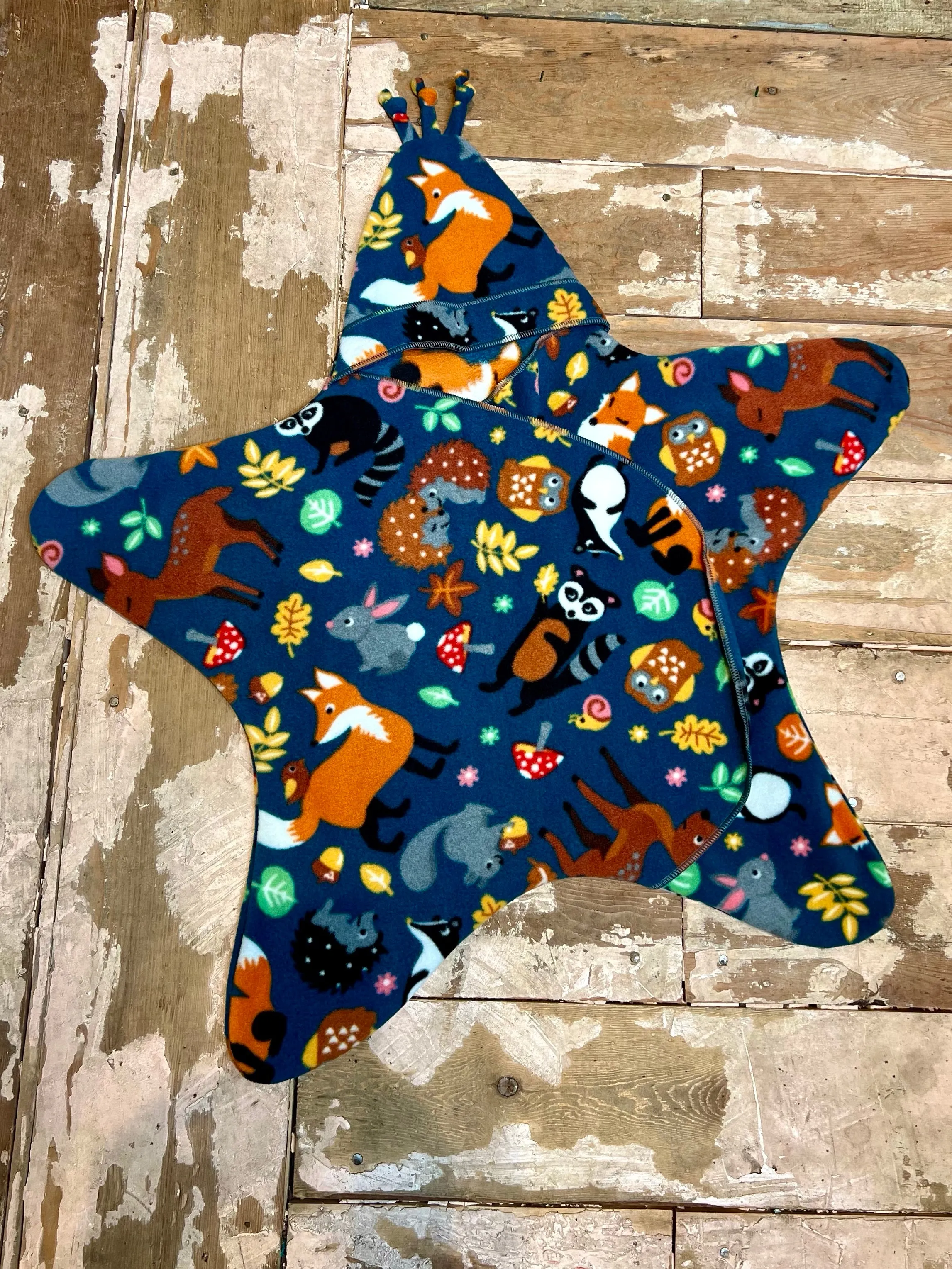 Wolfe Fleece Baby Star Bunting