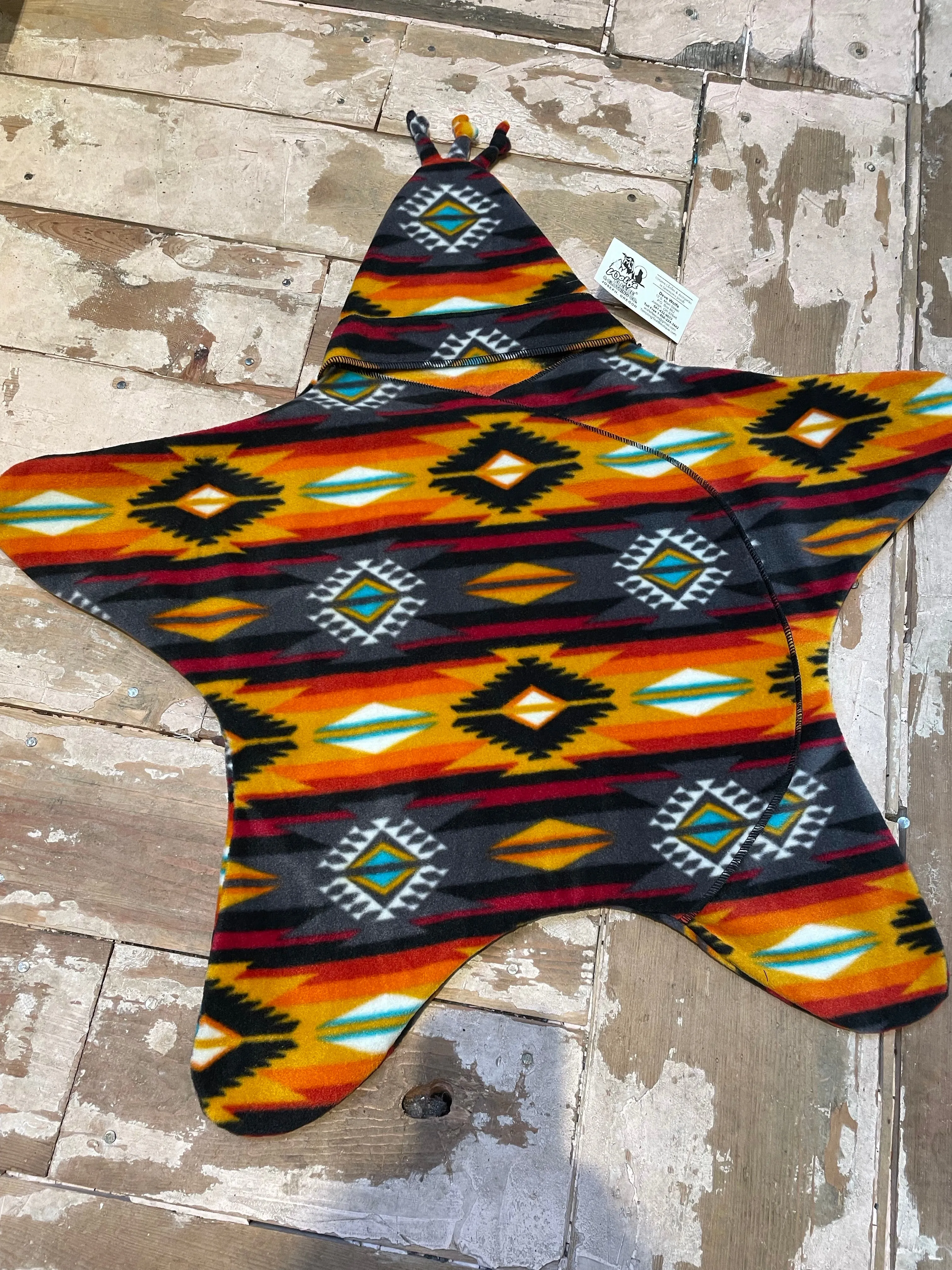 Wolfe Fleece Baby Star Bunting