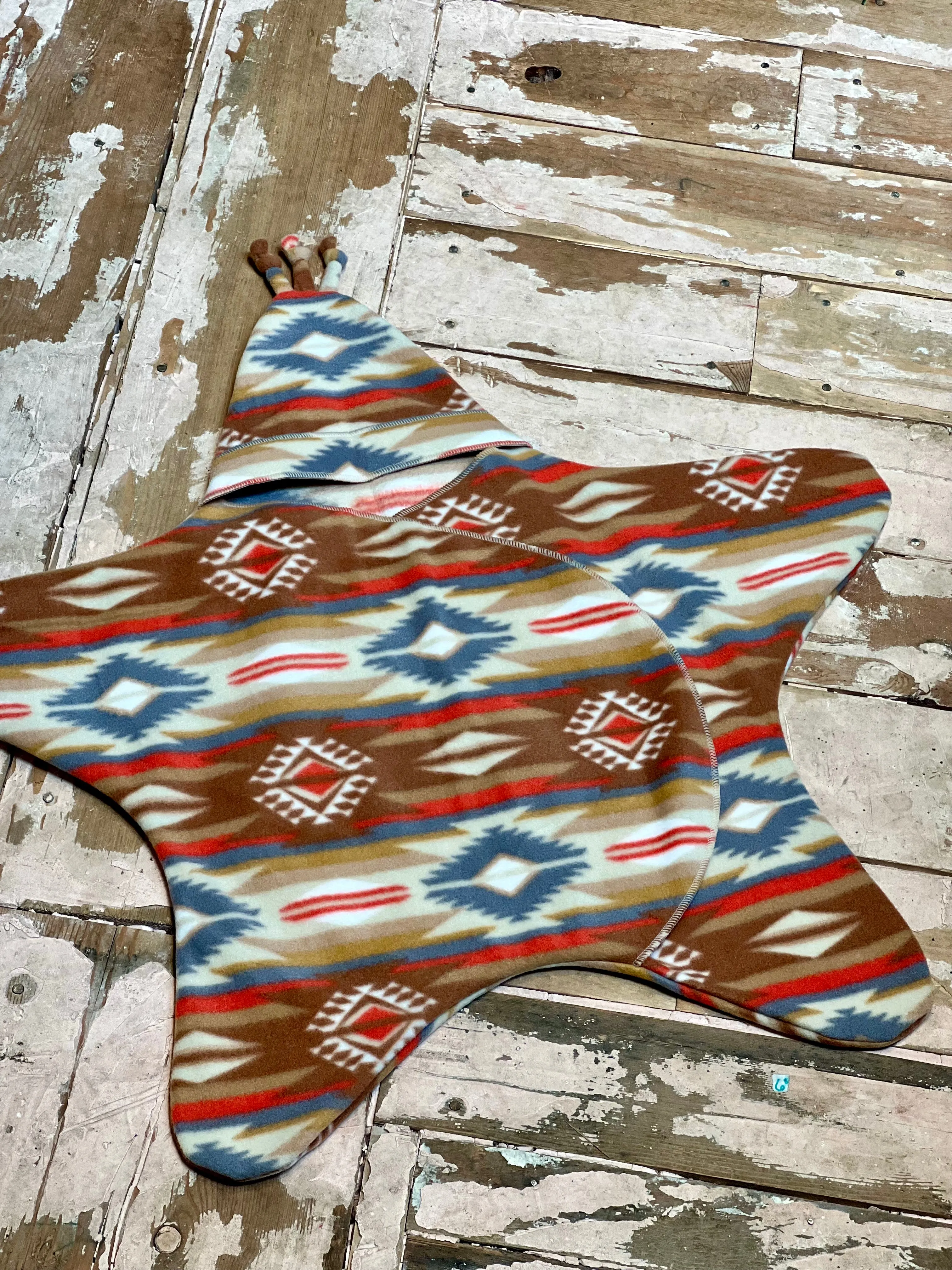 Wolfe Fleece Baby Star Bunting