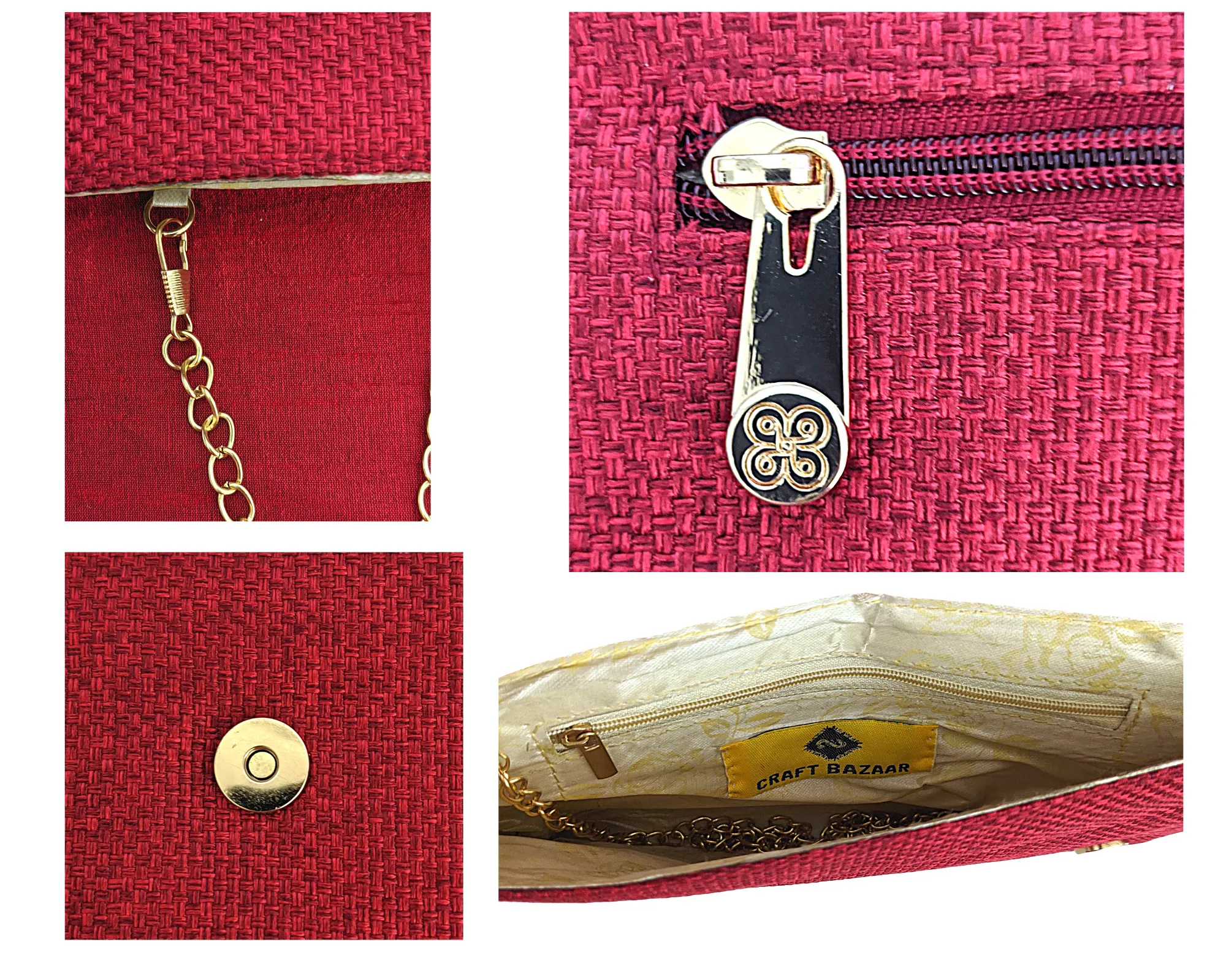 Women Boho Style Clutch Purse