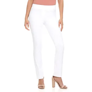 Women Ease Into Comfort Straight Leg Pant With Tummy Control