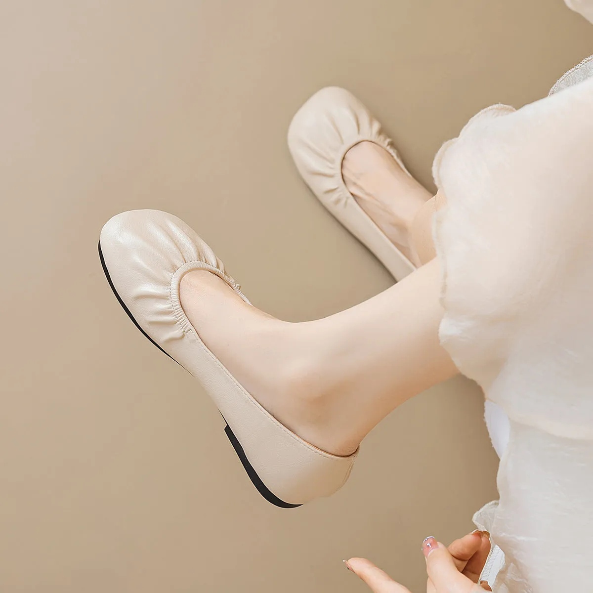 Women Minimalist Fashion Soft Casual Flats