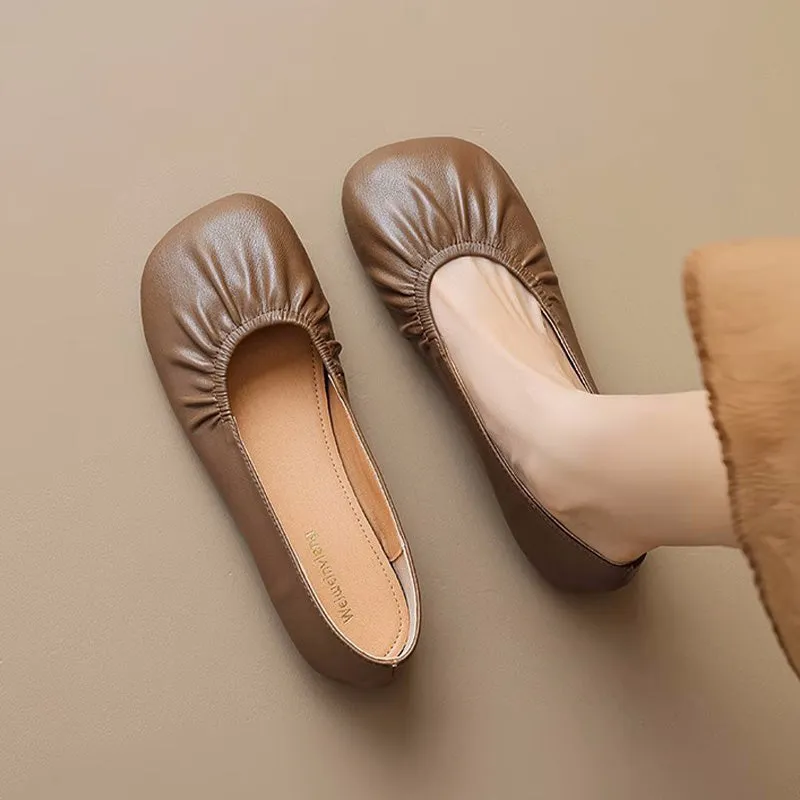 Women Minimalist Fashion Soft Casual Flats
