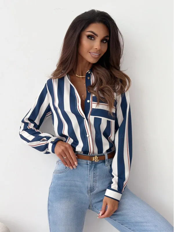 Women's Casual Collar Button-up Shirt