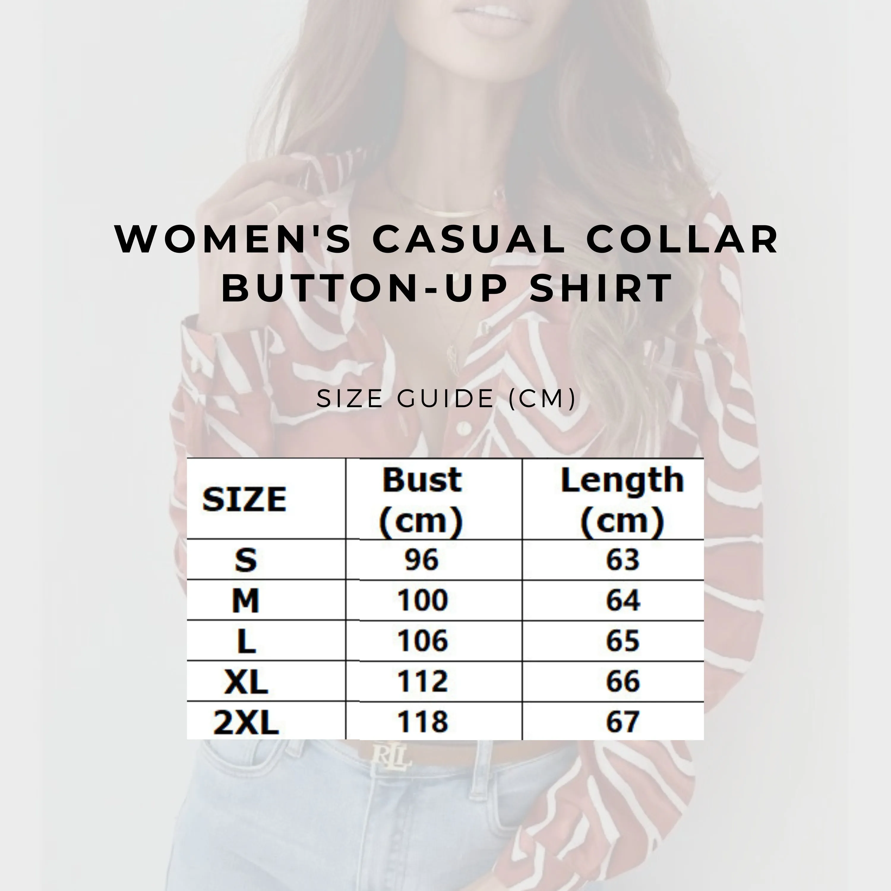 Women's Casual Collar Button-up Shirt