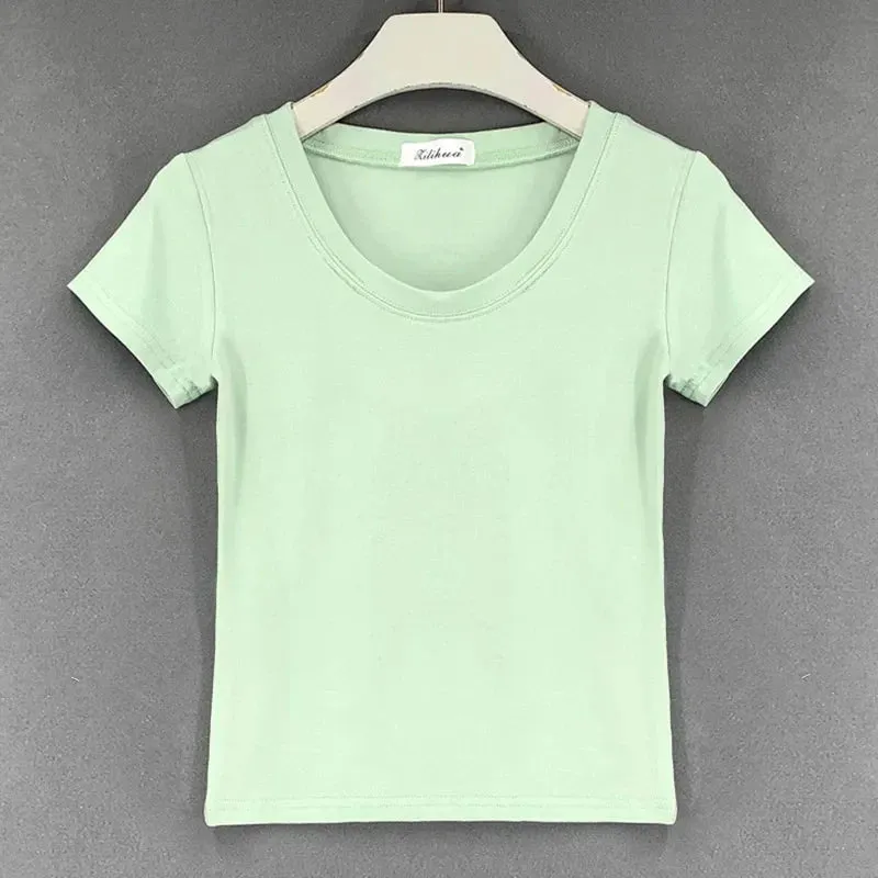 Women's Casual O-Neck Short Sleeve T-Shirt