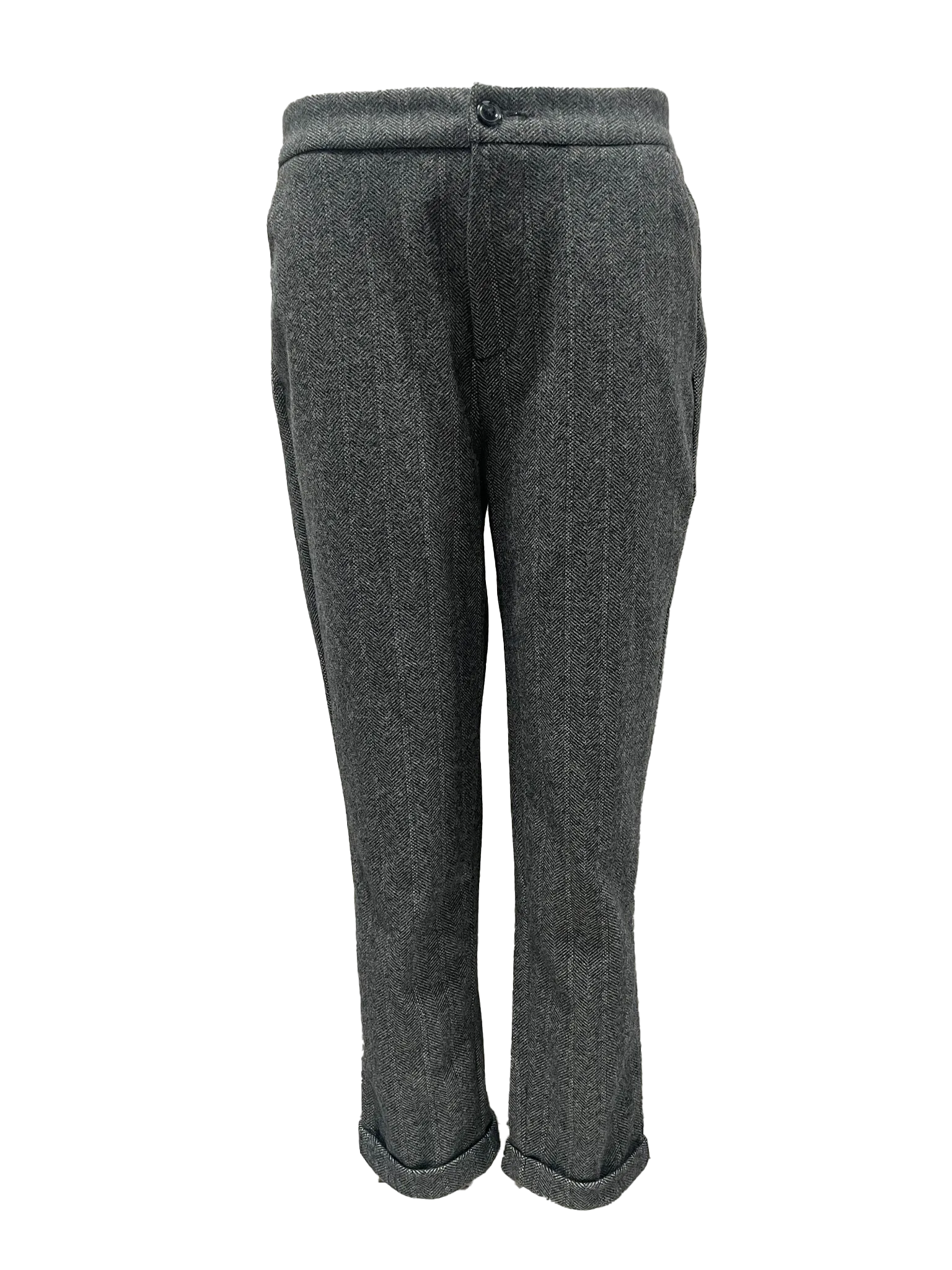 Women's Herringbone Straight-Leg Pants - FPW23234