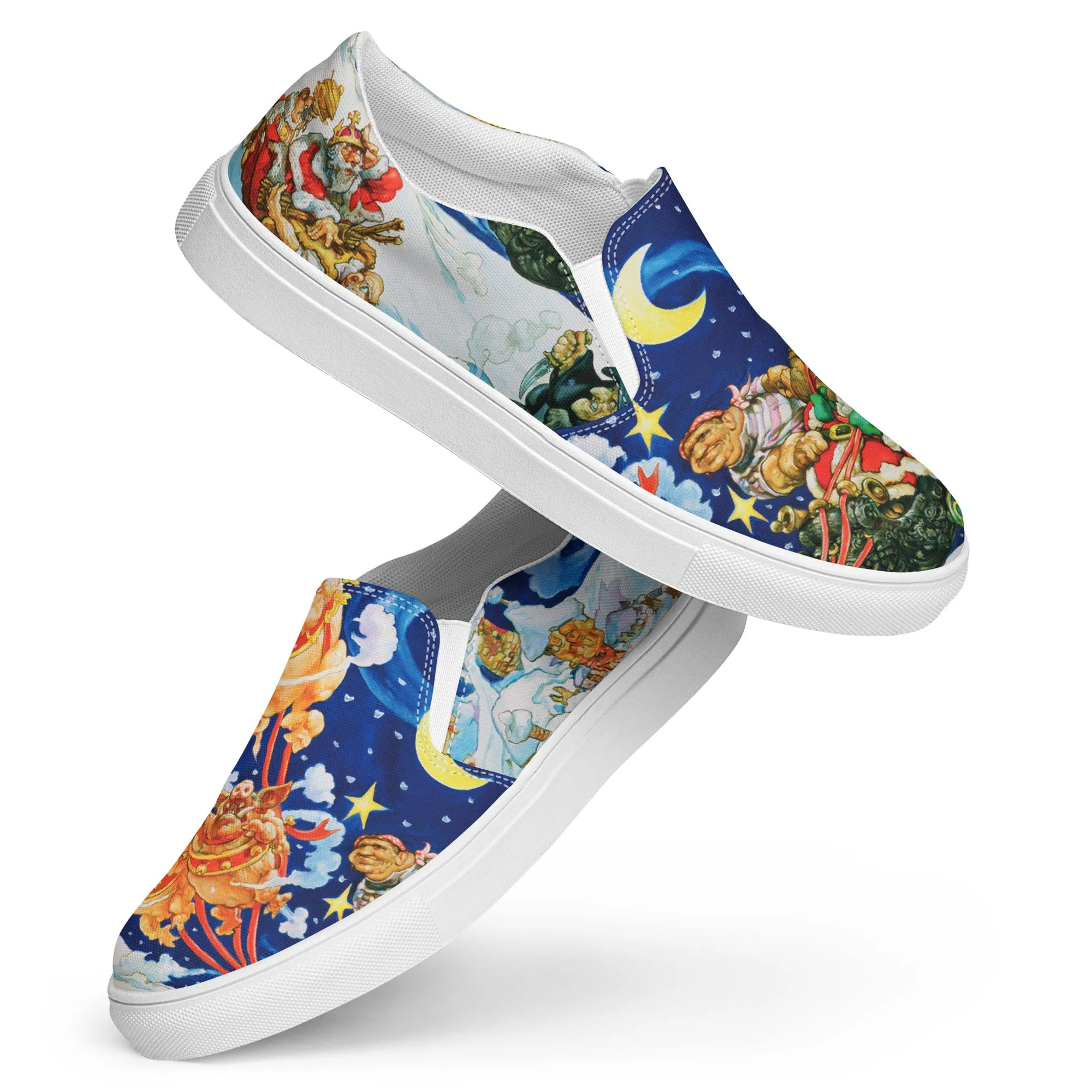 Women’s Hogfather slip-on canvas shoes *US SIZES SHOWN! USE CHART!
