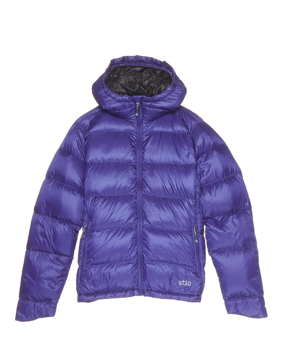 Women's Hometown Down Hooded Jacket - LG