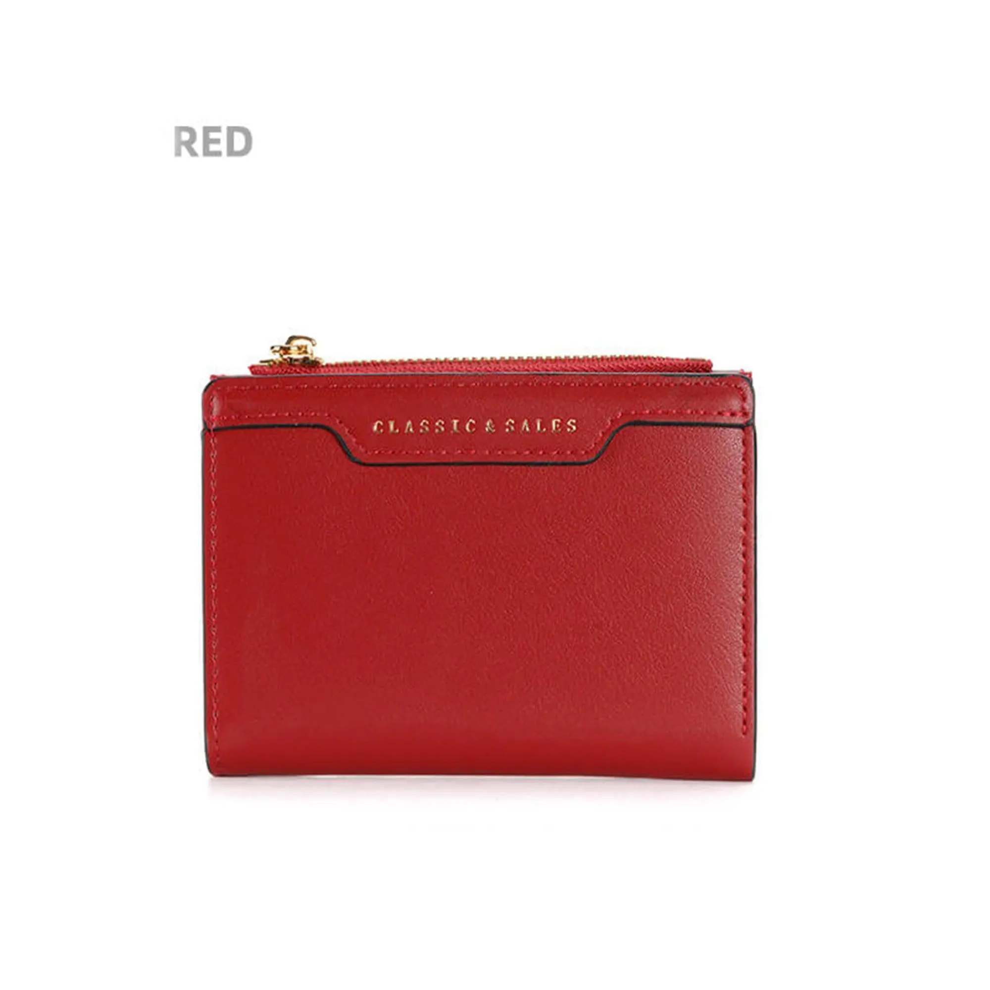 Women's Leather Compact Wallet