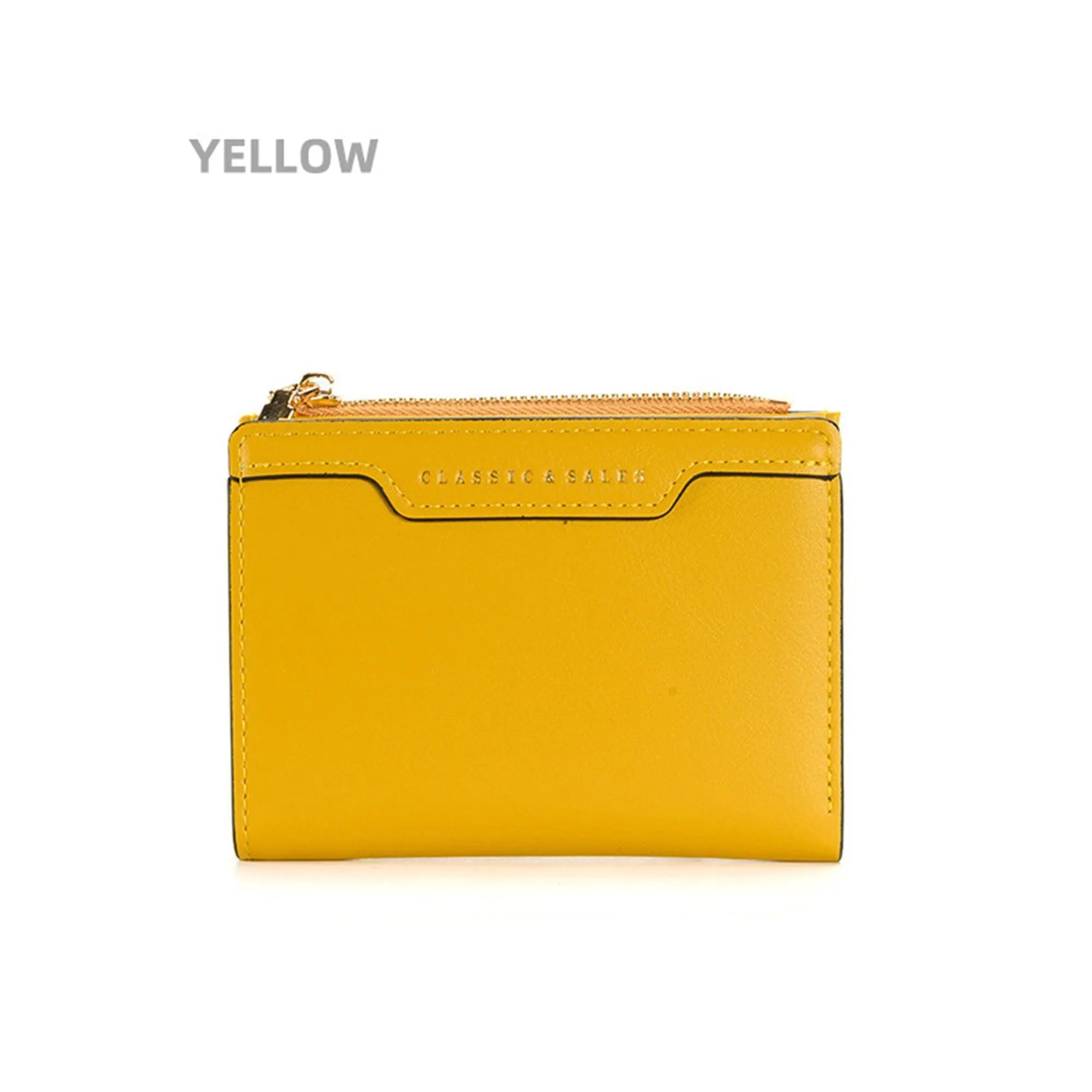 Women's Leather Compact Wallet
