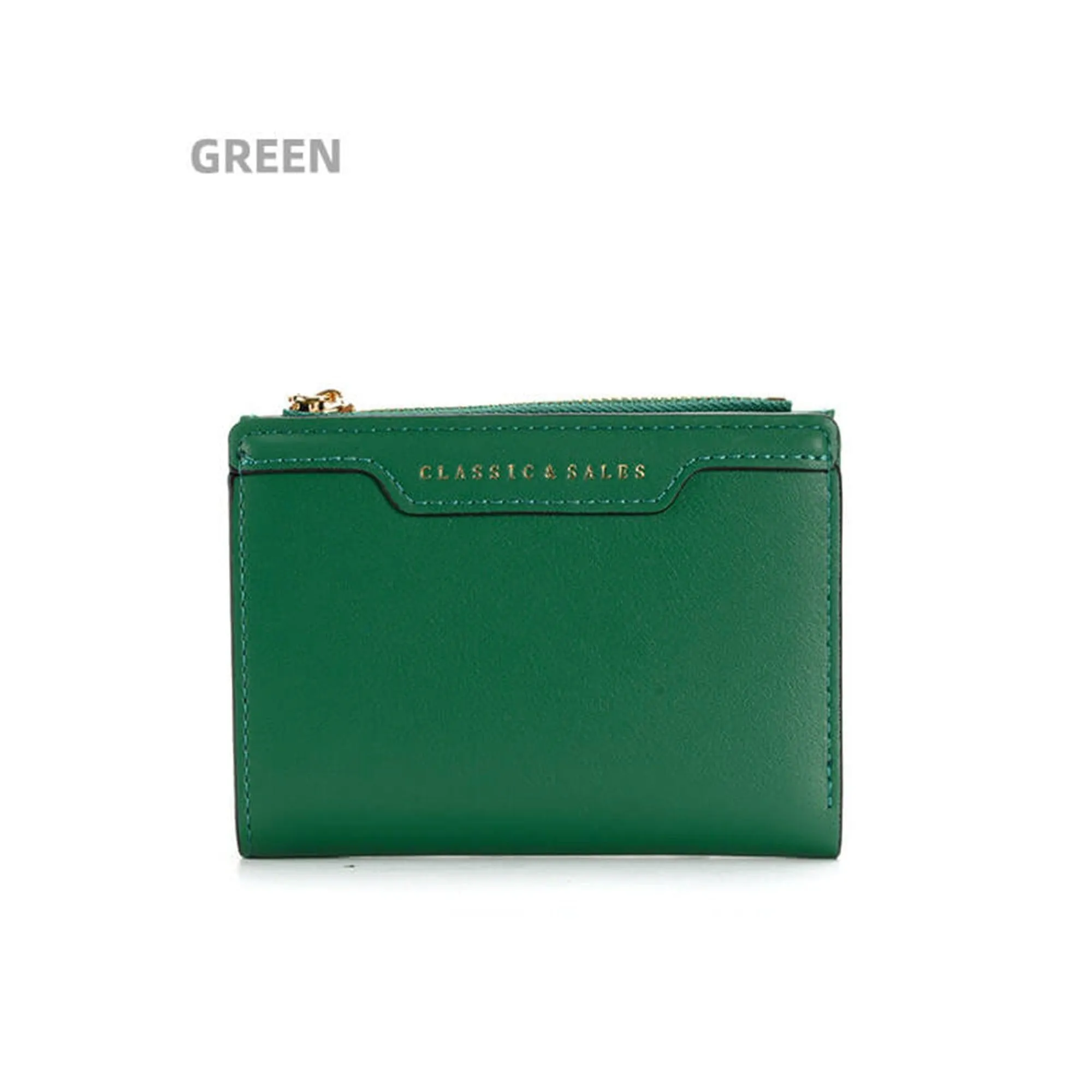 Women's Leather Compact Wallet