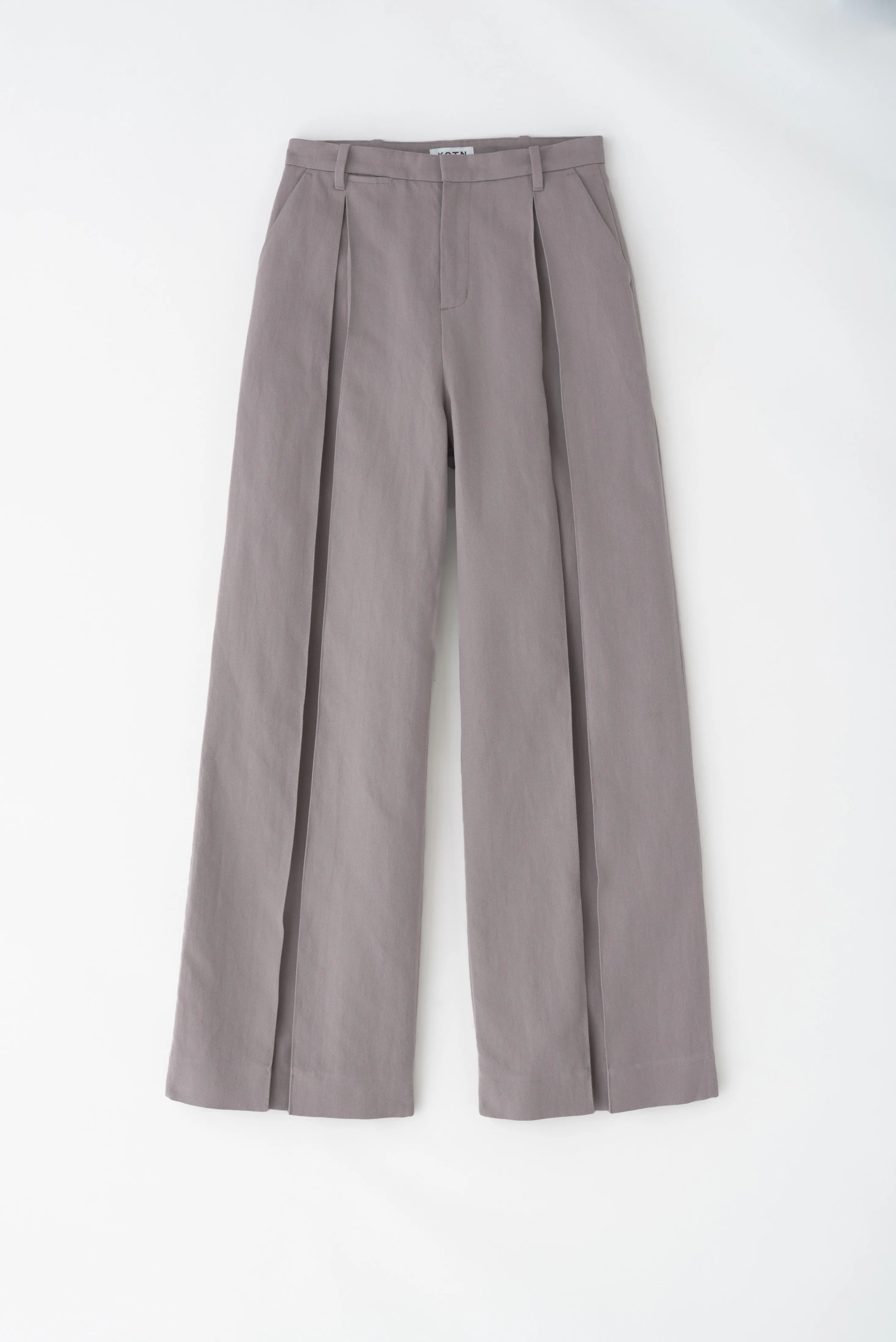 Women's Linen Station Trouser in Brindle