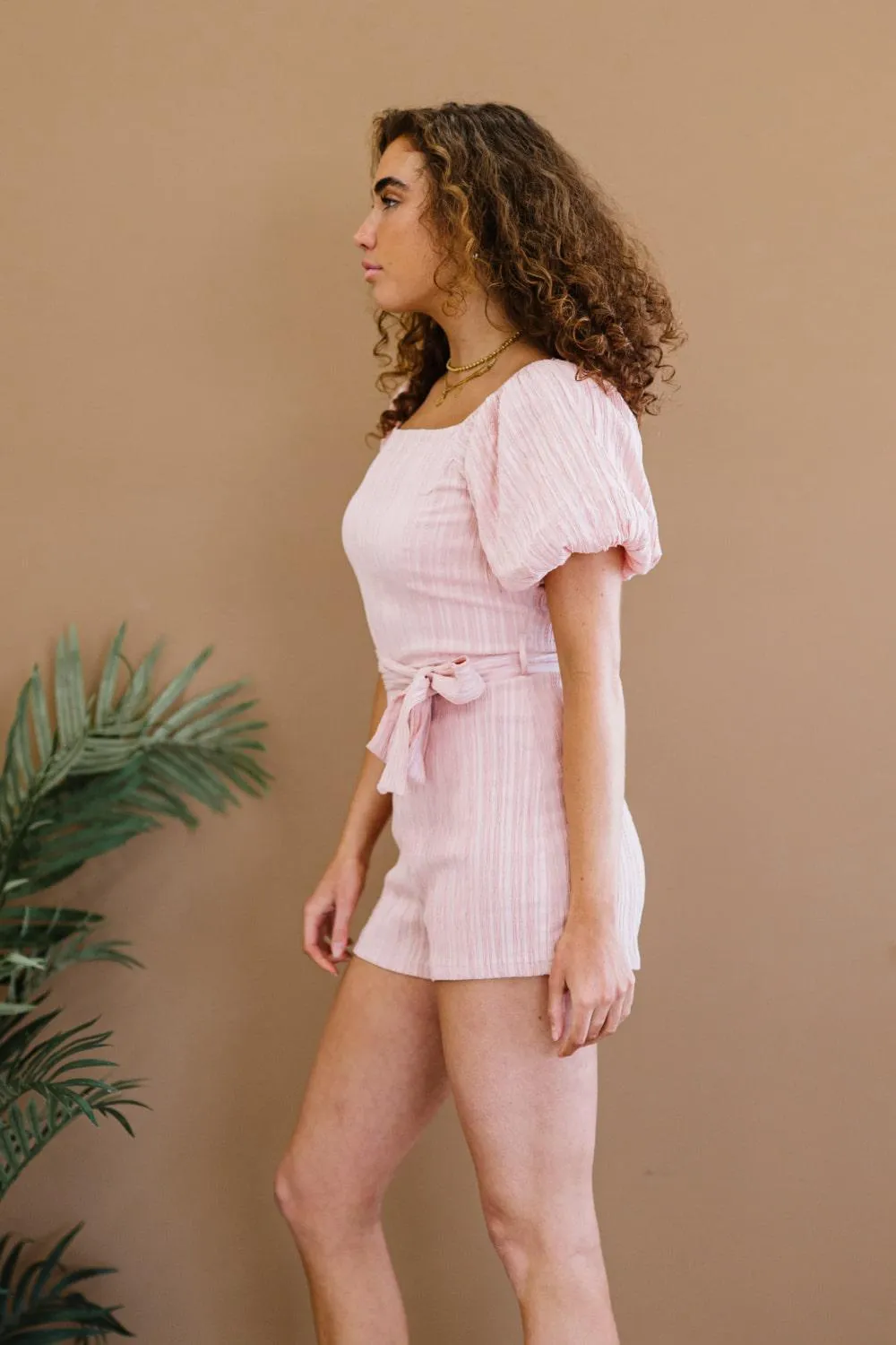 Women's Never Grow Up Puff Sleeve HYFVE Romper