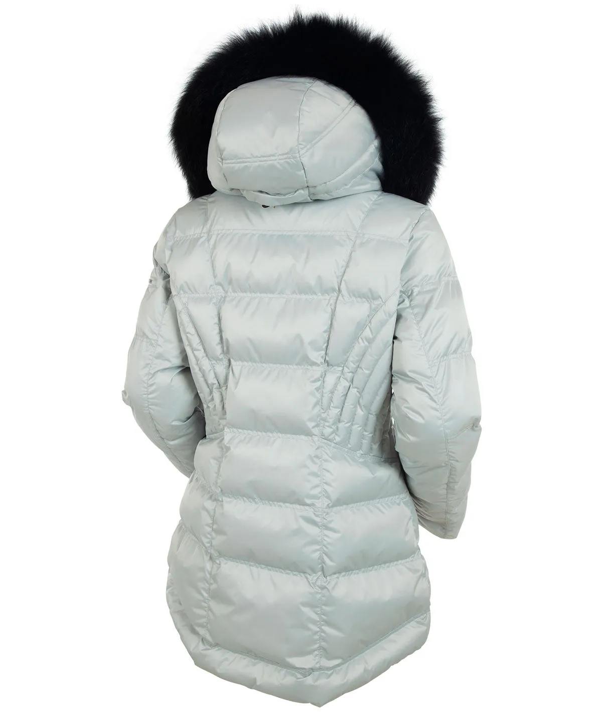 Women's Nikki Quilted Jacket with Removable Fur Ruff