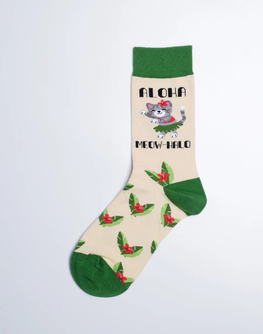 Women’s Playful Animal Paradise Crew Socks Pack | 3-Pair Bundle