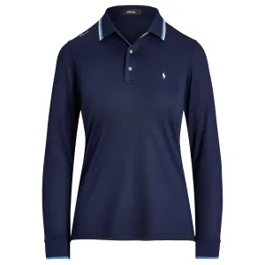 Womens RLX Tour Pique Polo Refined Navy Multi - AW24