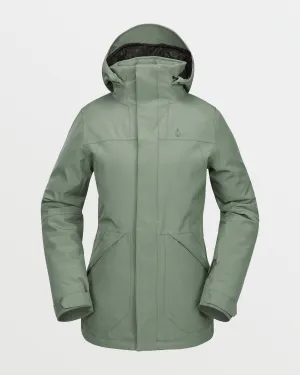 Womens Shelter 3D Stretch Jacket - Lichen Green