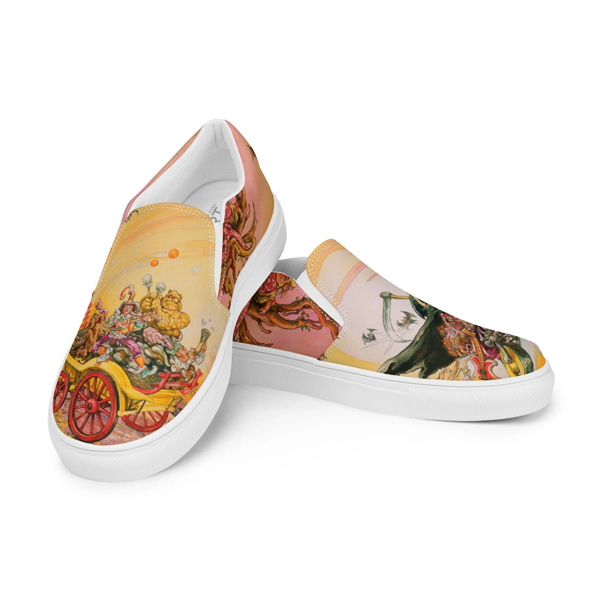 Women’s Soul Music slip-on canvas shoes *US SIZES SHOWN! USE CHART!