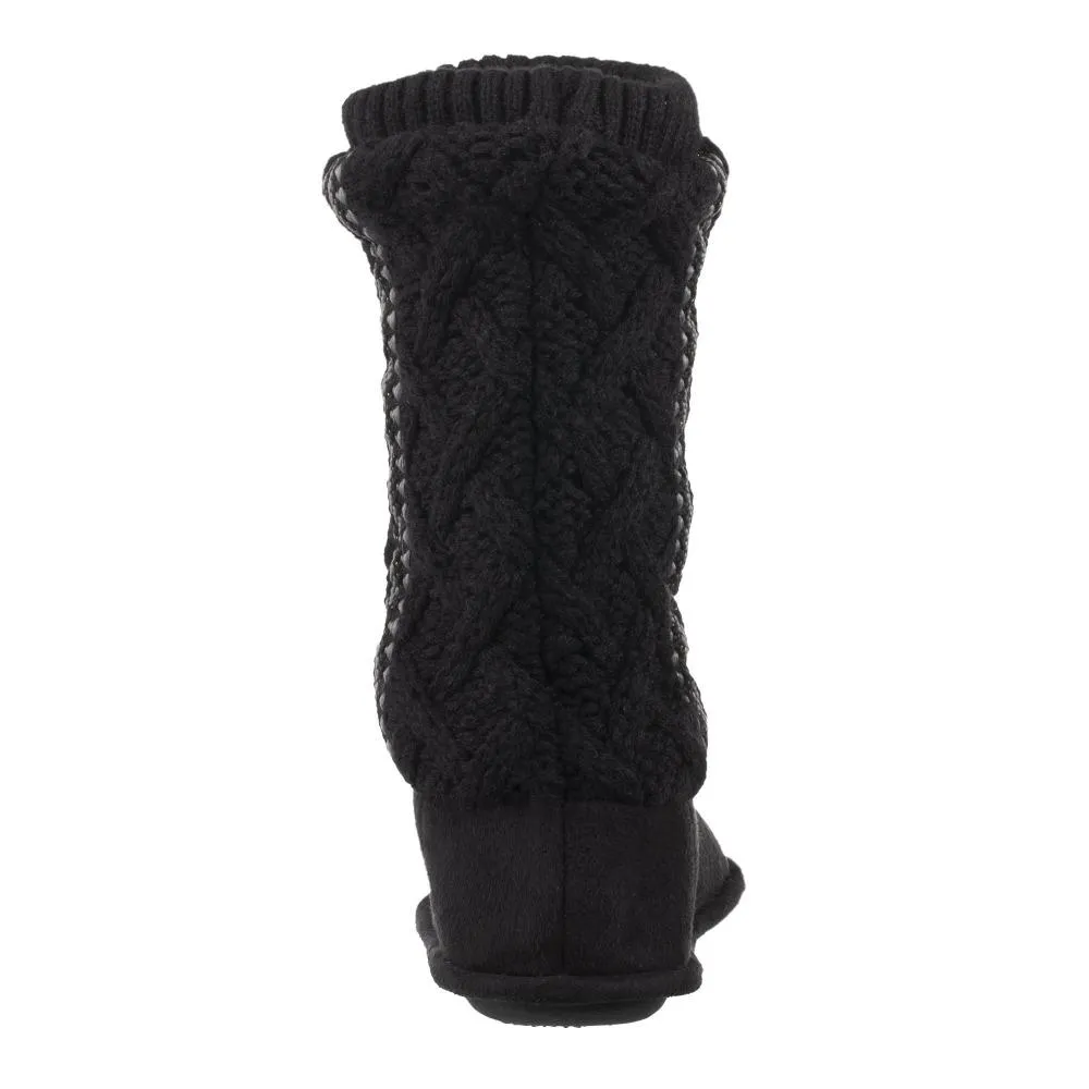 Women’s Tessa Knit Tall Bootie Slippers