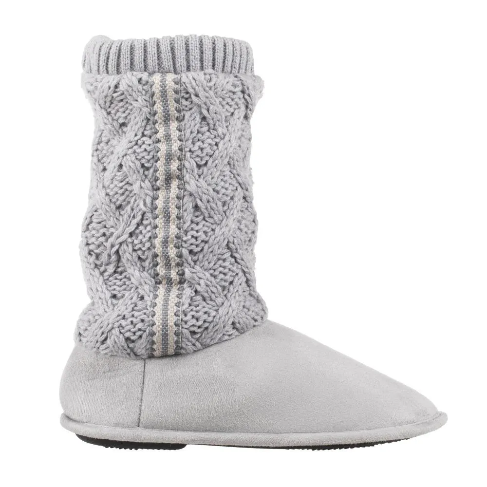 Women’s Tessa Knit Tall Bootie Slippers