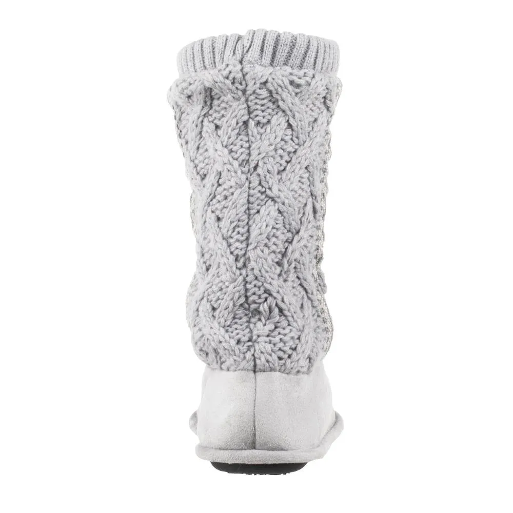 Women’s Tessa Knit Tall Bootie Slippers