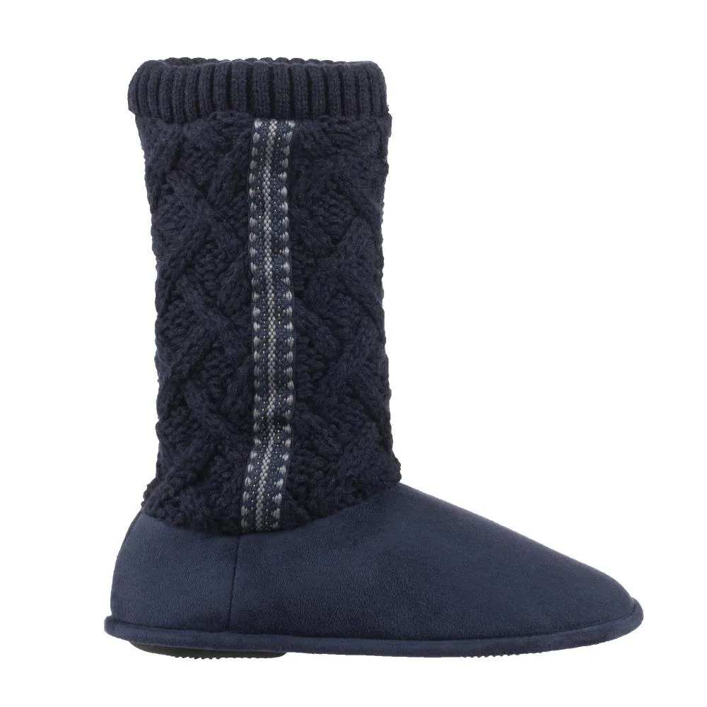 Women’s Tessa Knit Tall Bootie Slippers